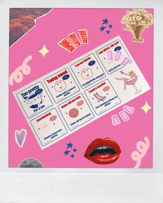 CHAOTIC MOOD CLUB STICKERS