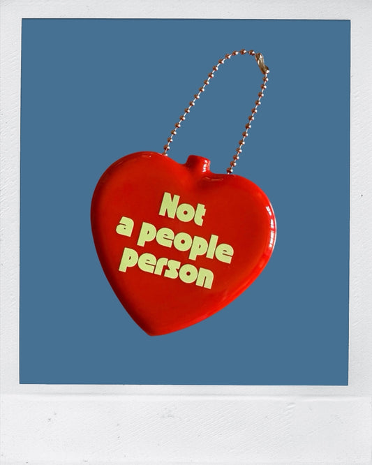 Not a people person❤️ coins pouch