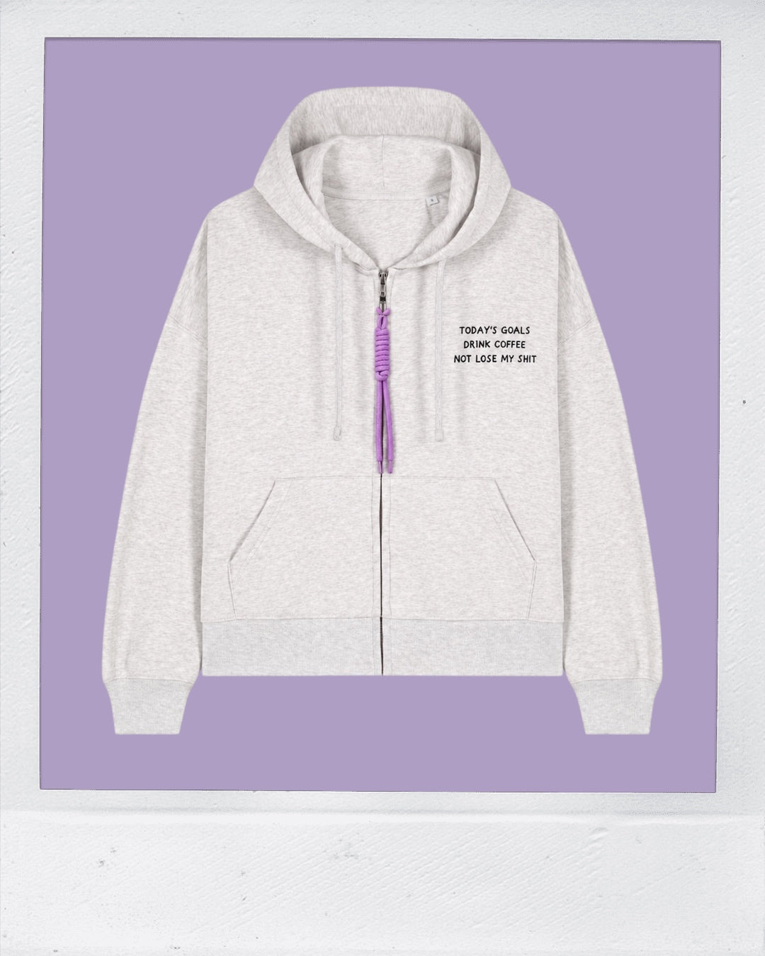 TODAY’S GOALS Hoodie 💜