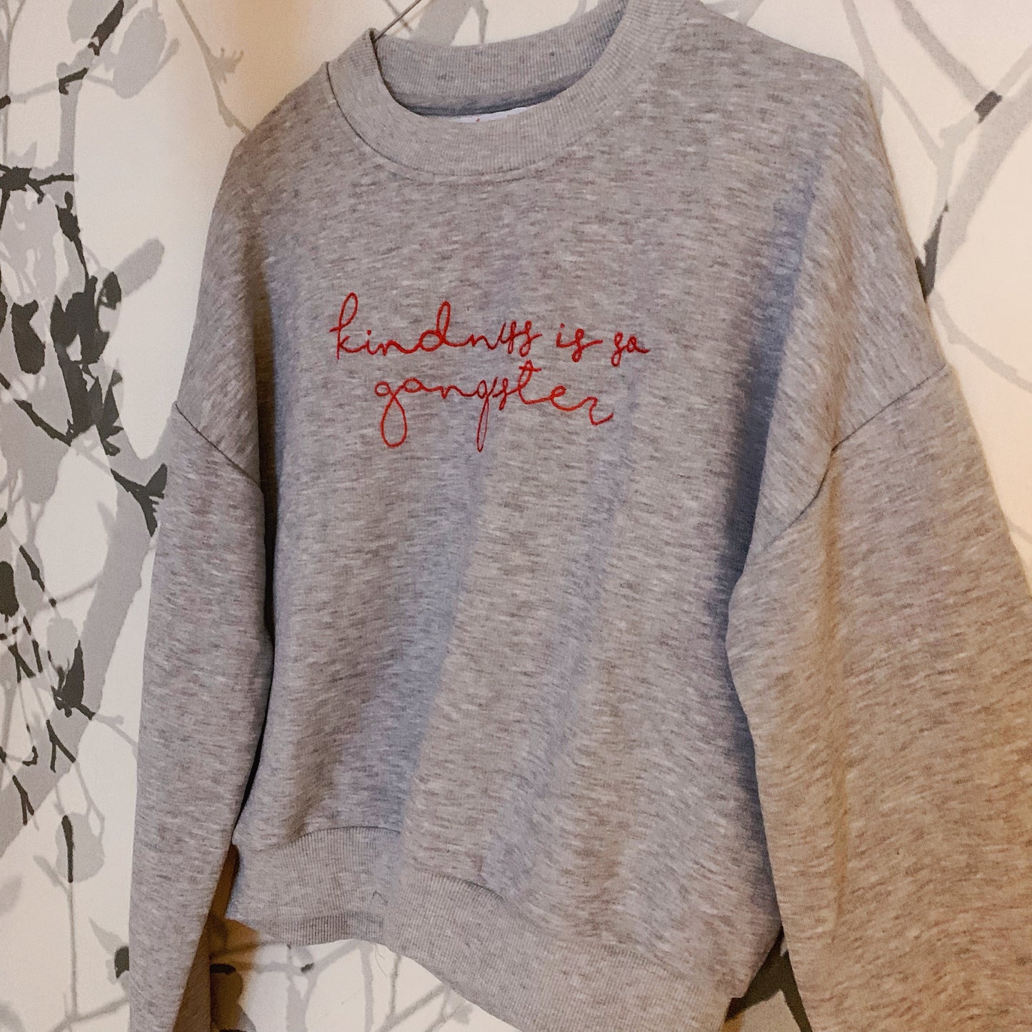 Kindness is so gangster - girls' sweatshirt
