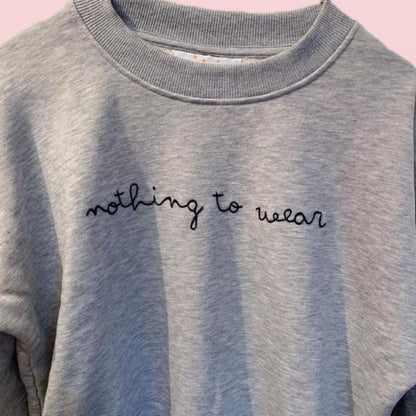 Nothing to wear - girls' sweatshirt