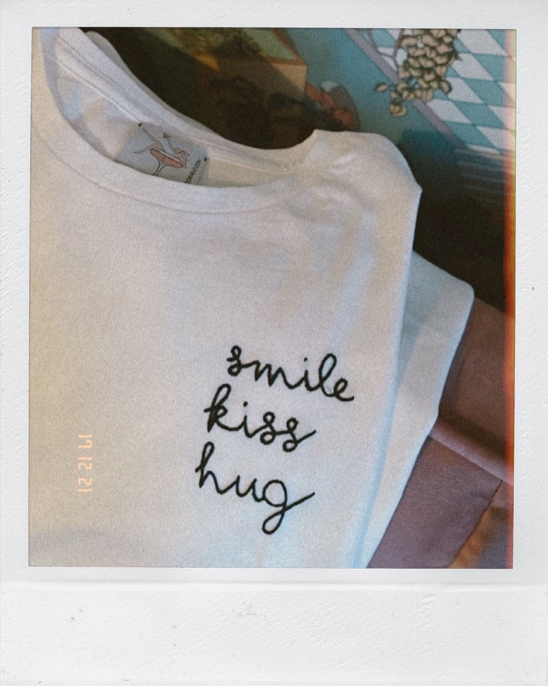 Smile kiss hug