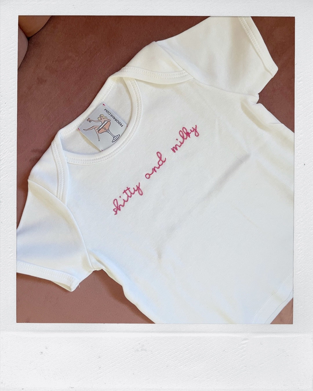 Shitty and Milky - a baby tee